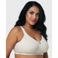 thumbnail image 1 of Curvy Couture Women's Plus Size Cotton Luxe Wireless Bra, 1 of 11