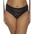 thumbnail image 1 of Curvy Couture No Show Lace High Cut Brief Panty, 1 of 6