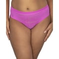 thumbnail image 1 of Curvy Couture Women's Plus Size No-Show Lace High Cut Brief Panty, 1 of 6