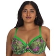 thumbnail image 1 of Curvy Couture Women's Plus Size Sheer Mesh Full Coverage Unlined Underwire Bra, 1 of 6