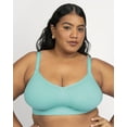thumbnail image 1 of Curvy Couture Women's Plus Size Smooth Seamless Comfort Wireless Bra, 1 of 5