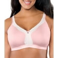 thumbnail image 1 of Curvy Couture Womens Cotton Luxe Wire-Free Bra Style-1010, 1 of 4
