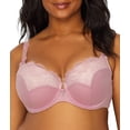 thumbnail image 1 of Curvy Couture Womens Tulip Lace Bra Style-1017, 1 of 3