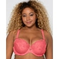 thumbnail image 1 of Curvy Couture Womens Tulip Lace Bra Style-1017, 1 of 3