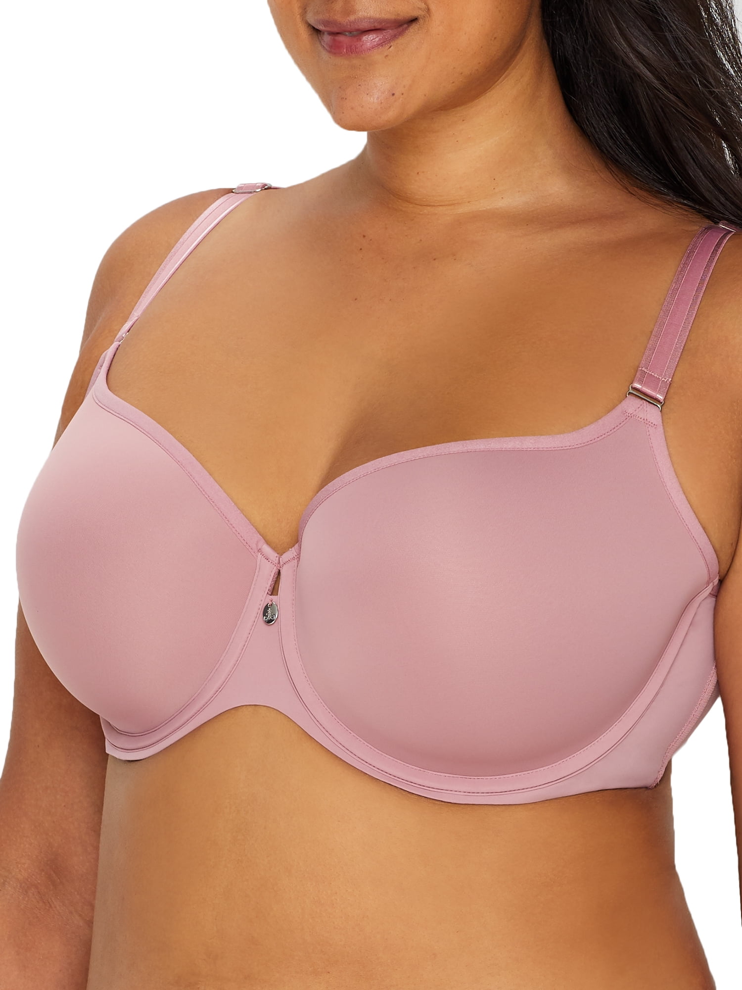 Curvy Couture Womens Tulip Smooth Convertible T-Shirt Bra Style