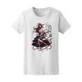 thumbnail image 1 of Curvy Dress Girl T-Shirt Women -Image by Shutterstock, Female Large, 1 of 2