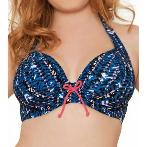 Curvy Kate DEEP SEA Instinct Halterneck Bikini Swim Top, US 30DD, UK 30DD