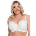 thumbnail image 1 of Curvy Kate IVORY Luxe Strapless Multiway Underwire Bra, US 32G, 1 of 16