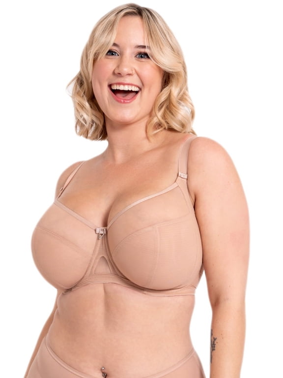 LATTE Victory Side Support Multi Part Cup Bra, US 34E, UK 34DD