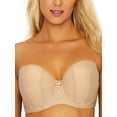 thumbnail image 1 of Curvy Kate Luxe Multiway Strapless Underwire Bra (CK2601),38E,Biscotti, 1 of 4