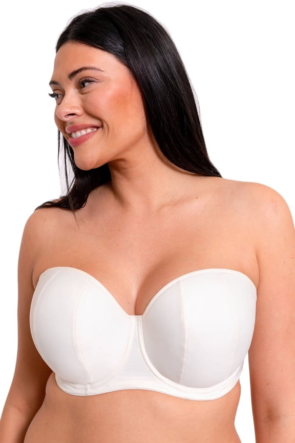 Luxe Strapless Bra 36HH, Pearl Ivory - CK2601
