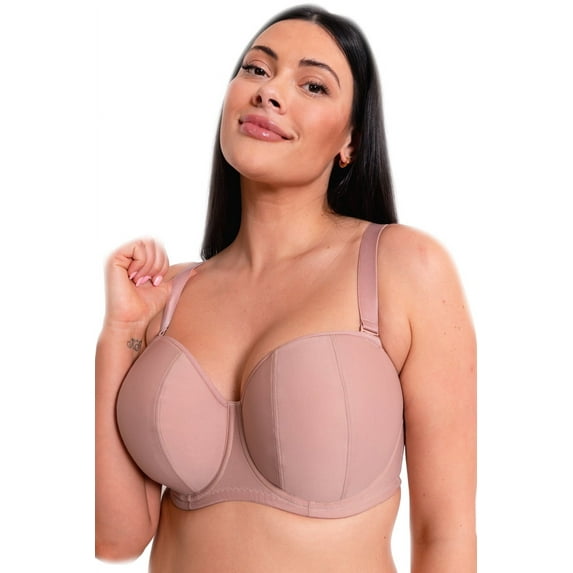 Curvy Kate Luxe Strapless Multiway Underwire Bra - CK2601 (Latte, 40G)