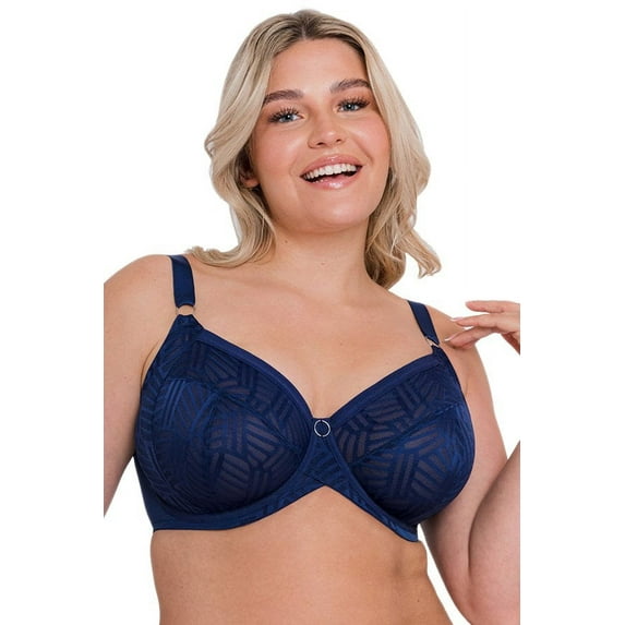 Curvy Kate NAVY Wonderful Vibe Full Cup Underwire Bra, US 36O, UK 36K
