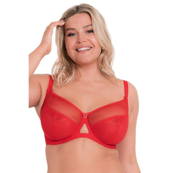 Curvy Kate Victory Balcony Bra -CK9001 (Poppy Red, 38J)