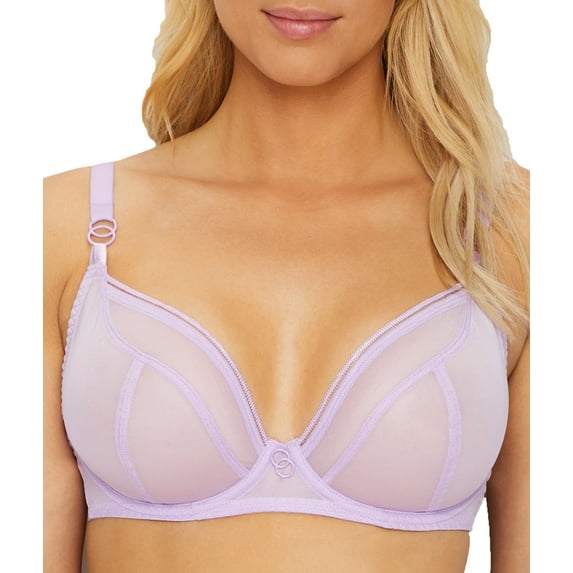 Curvy Kate Womens Lifestyle Sheer Plunge Bra Style-CK5711
