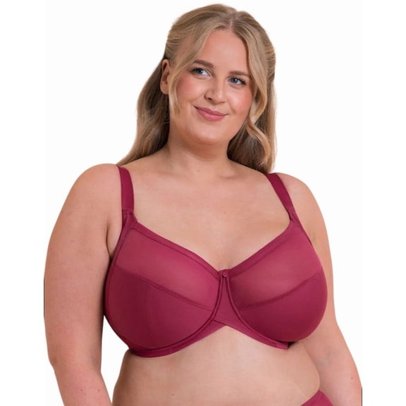 Curvy Kate WonderFully Full Cup Side Support Bra - CK061102 (Deep Orchid, 32G)