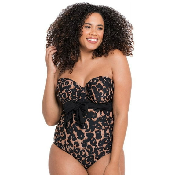 Curvy Kate Wrapsody Bandeau Swimsuit CS005600