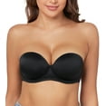 thumbnail image 1 of Curyon Women's Thick Padded Push Up Strapless Bra Underwire Convertible,34B, 1 of 6