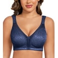 thumbnail image 1 of Curyon Women's Minimizer Bra Comfort Non Padded Wireless Full Figure Plus Size Bras,42D, 1 of 6