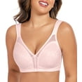 thumbnail image 1 of Curyon Women's Minimizer Bra Comfort Non Padded Wireless Full Figure Plus Size Bras,44DD, 1 of 6