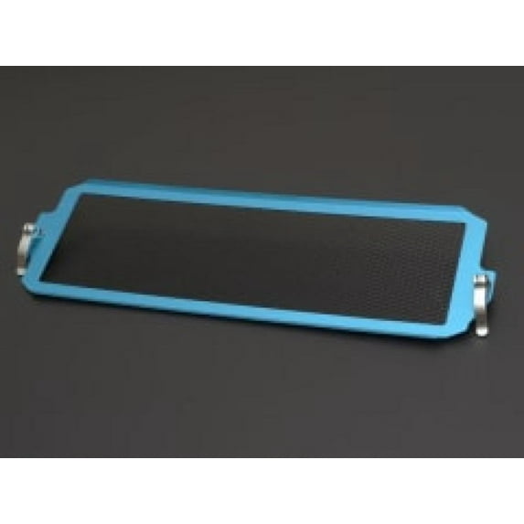 Cusco 08-17 Impreza (GR/GV/VA) Turbo Intercooler Protection Grill Kit Blue w/Blk Mesh