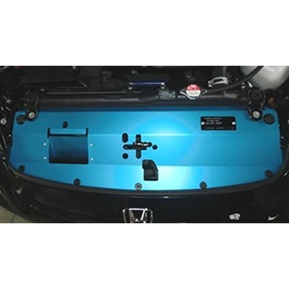 Cusco 380 003 AL Radiator Cooling Plate for 2000-2009 Honda S2000 AP1 AP2, Blue