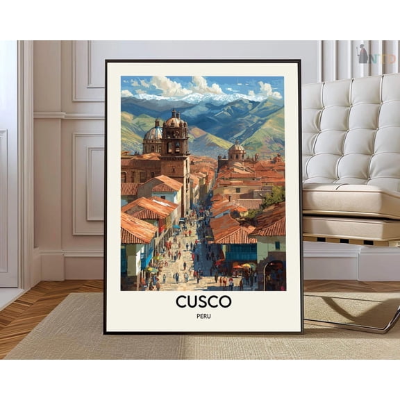 Cusco Peru Andes Poster Unframed Paper Print