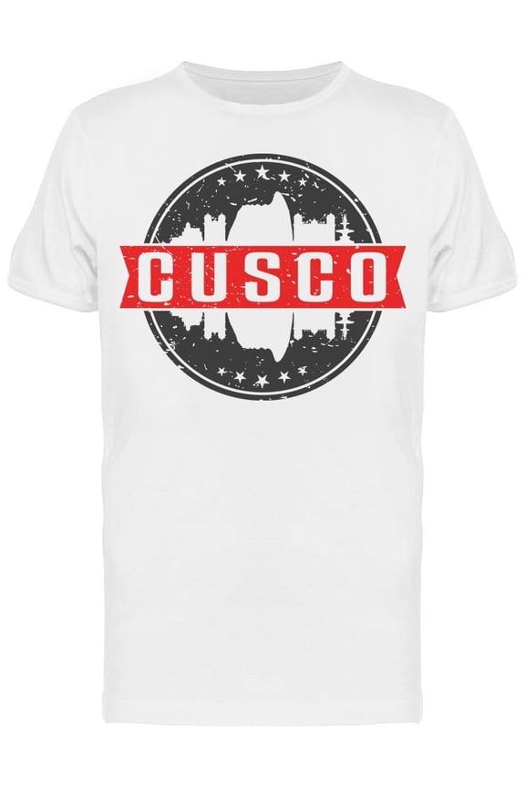 Cusco Peru T-Shirt Men -Image by Shutterstock, Male Medium