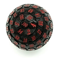 Cusdie 45MM 100 Sided Polyhedral D&D Dice, Single D100 Game Dice for Dungeon and Dragons