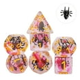 thumbnail image 1 of Cusdie 7-Die DND Dice, Polyhedral Dice Set Filled with Animal, for Role Playing Game Dungeons and Dragons D&D Dice MTG Pathfinder, 1 of 5