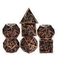 thumbnail image 1 of Cusdie 7-Die Metal DND Dice Set, Ghost Claw Design Metal Polyhedral D&D Dice Set for DND Dungeons and Dragons TTRPG Role Playing Games, 1 of 5