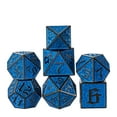 thumbnail image 1 of Cusdie 7-Die Metal DND Dice Set, Maze Design Metal Polyhedral D&D Dice Set for DND Dungeons and Dragons TTRPG Role Playing Games, 1 of 5