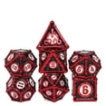 thumbnail image 1 of Cusdie 7 Pcs DND Metal Dice, Steampunk Style Polyhedral Dice Set, Metal Dice Set for Role Playing Game D&D Dice MTG Pathfinder, 1 of 5