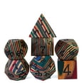 thumbnail image 1 of Cusdie 7Pcs/set Wooden DND Dice D&D Wood Dice D4 D6 D8 D10 D% D12 D20 Polyhedral Games Dice Set for Table Games MTG RPG, 1 of 5