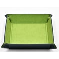 thumbnail image 1 of Cusdie Portable Dice Tray PU Leather Tray Folding Square Dice Holder Tray for Dungeons and Dragon RPG DND Table Games, 1 of 3