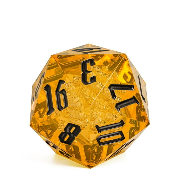 Cusdie Single D20 Dice 55mm, 20 Sided DND Dice, Giant D20 D&D Polyhedral Dice Large D20 w/Gift Box for Role Playing Game Dungeons and Dragons D&D Dice Pathfinder