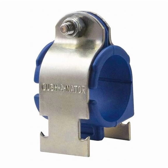 Cush-A-Nator Cushioned Clamp,HT,1/4 in. Tube,Steel HT04