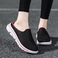 thumbnail image 1 of CushHide Women's Walking Shoes, Slip On Breathable Knit Sneakers, Lightweight Comfortable Casual Athletic Shoes for Women, 1 of 8