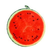 Cushion*1 Plush Toy Creative 3D Fruit Cushion Simulation Watermelon Sponge Cushion Sofa Cushion