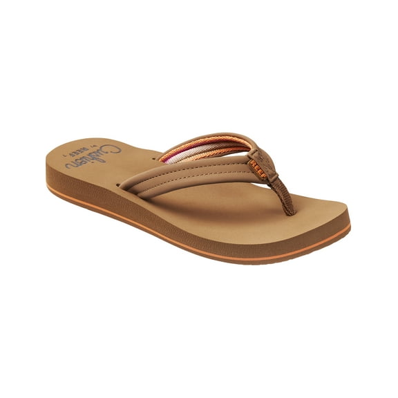 Cushion Breeze Flip Flops [Tan/Smoothie]