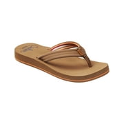 Reef Cushion Breeze Womens Flip Flops Sandals - Tan/Smoothie