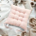 thumbnail image 1 of Cushion Chair Pad Office Sofa Seat Support, Soft Polyester, Versatile, Comfort Upgrade, For Living Room Desk Seating, Indoor Use, 40x40cm, 1 of 5