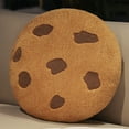 thumbnail image 1 of Cushion Chocolate Chip Cookies Pillow Chair Pad Cute Sitting Pillow Floor Cushion Outdoor Patio Cushion For Dining Chair, 1 of 7