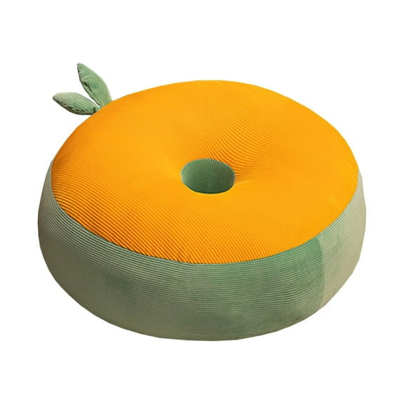 Cushion Amvlyk Chair Cushions,Seat Cushions,Chair Seat Pad Floor Cushion,Pillow Stool Pad for Indoor Outdoor Garden Patio Home Kitchen Office(15.0In)Orange