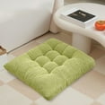 thumbnail image 1 of Cushion Amvlyk Chair Cushions,Seat Cushions,Chair Seat Pad Floor Cushion,Pillow Stool Pad for Indoor Outdoor Garden Patio Home Kitchen Office（17.7In）Green, 1 of 6