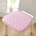 thumbnail image 1 of Cushion Amvlyk Chair Cushions,Seat Cushions,Chair Seat Pad Floor Cushion,Pillow Stool Pad for Indoor Outdoor Garden Patio Home Kitchen Office（43x45cm）Pink, 1 of 6