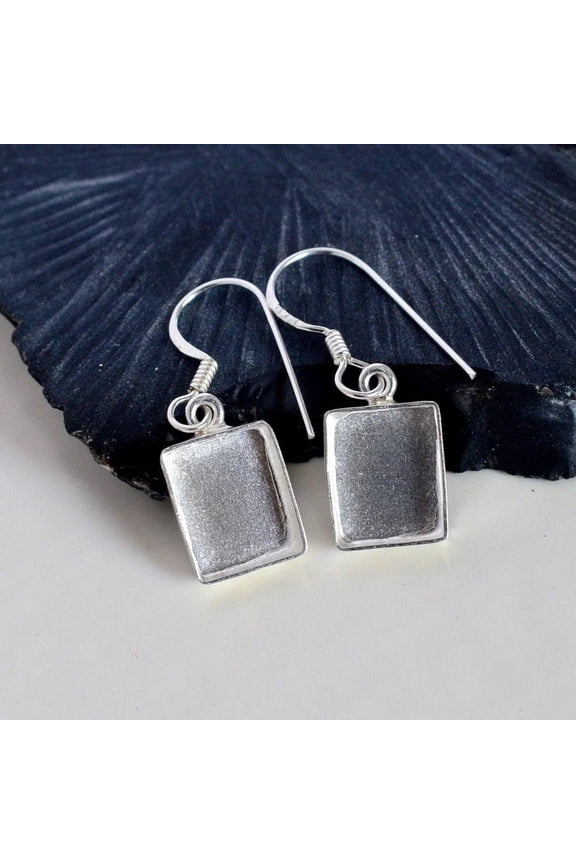 Cushion Collet for Earrings