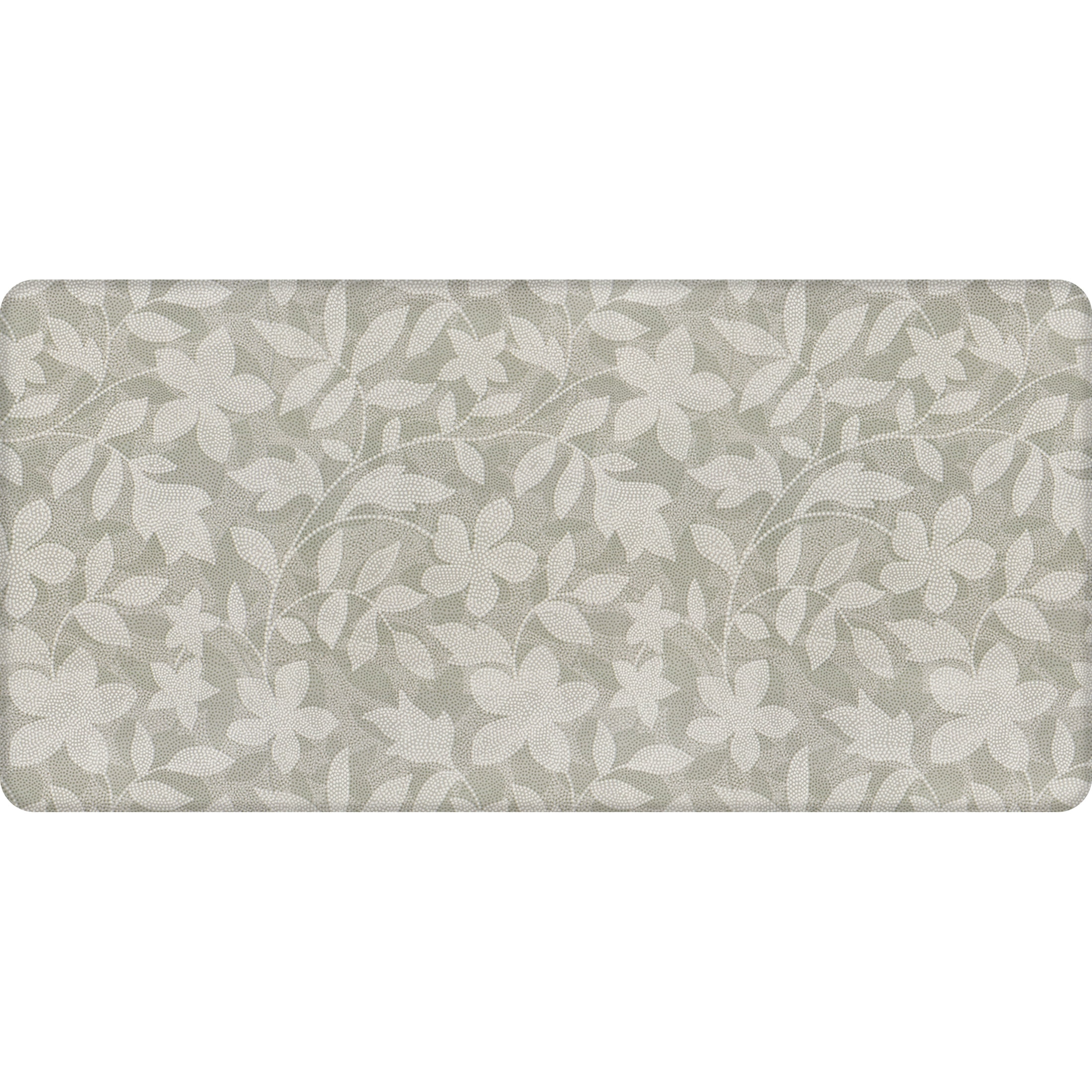 Apache Mills Cushion Comfort Dots Botanical Kitchen Anti-Fatigue Mat, 20" x 41"