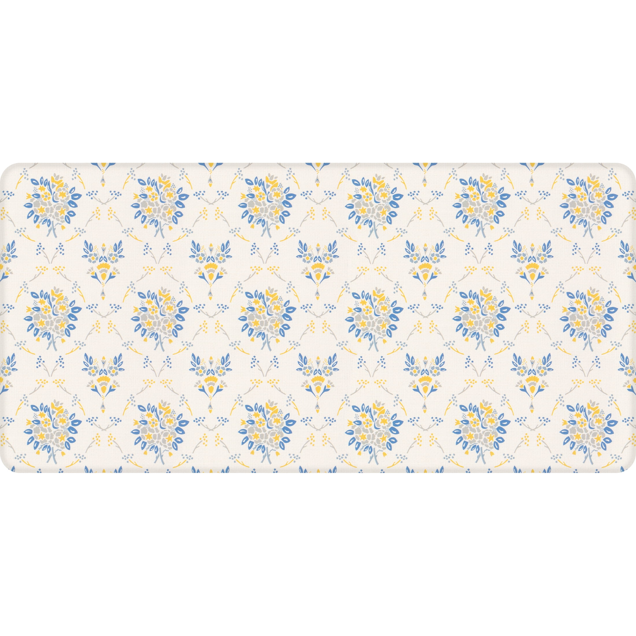 Apache Mills Cushion Comfort Muted Floral Kitchen Anti-Fatigue Mat, 20" x 41"