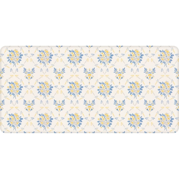 Apache Mills Cushion Comfort Muted Floral Kitchen Anti-Fatigue Mat, 20" x 41"